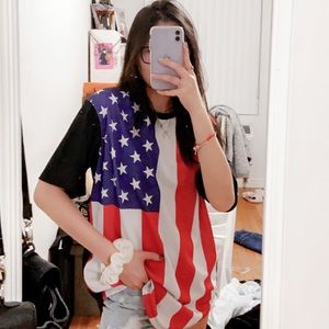 Men’s America Flag Jersey | Friends United Network